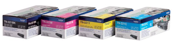 TN-321Y - Brother Toner Cartridge Yellow 1.500vel 1st