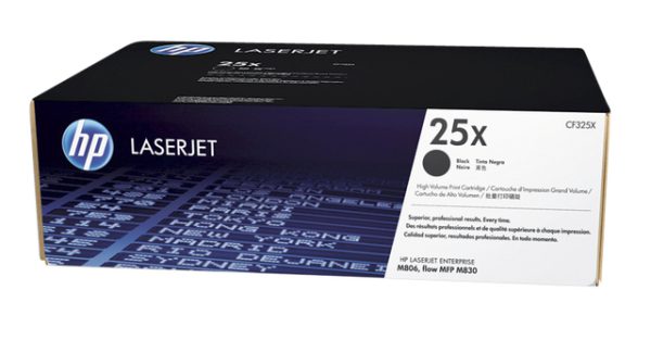 CF325X - HP Toner Cartridge 25X Black 40.000vel