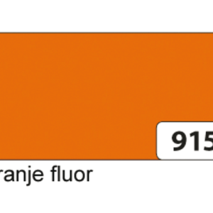 65915E - FOL Etalagekarton 50x70cm 400g/m² Fluor Oranje Nr:915 1vel