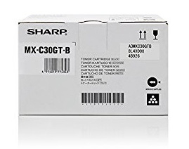 MX-C30GTB - SHARP Toner Black 6.000vel 1st