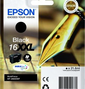 C13T16814010 - EPSON Inkt Cartridge 16XXL Black 1000vel