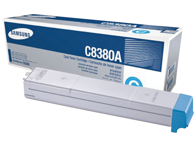 CLX-C8380A/ELS - SAMSUNG Toner Cartridge Cyaan 15.000vel 1st