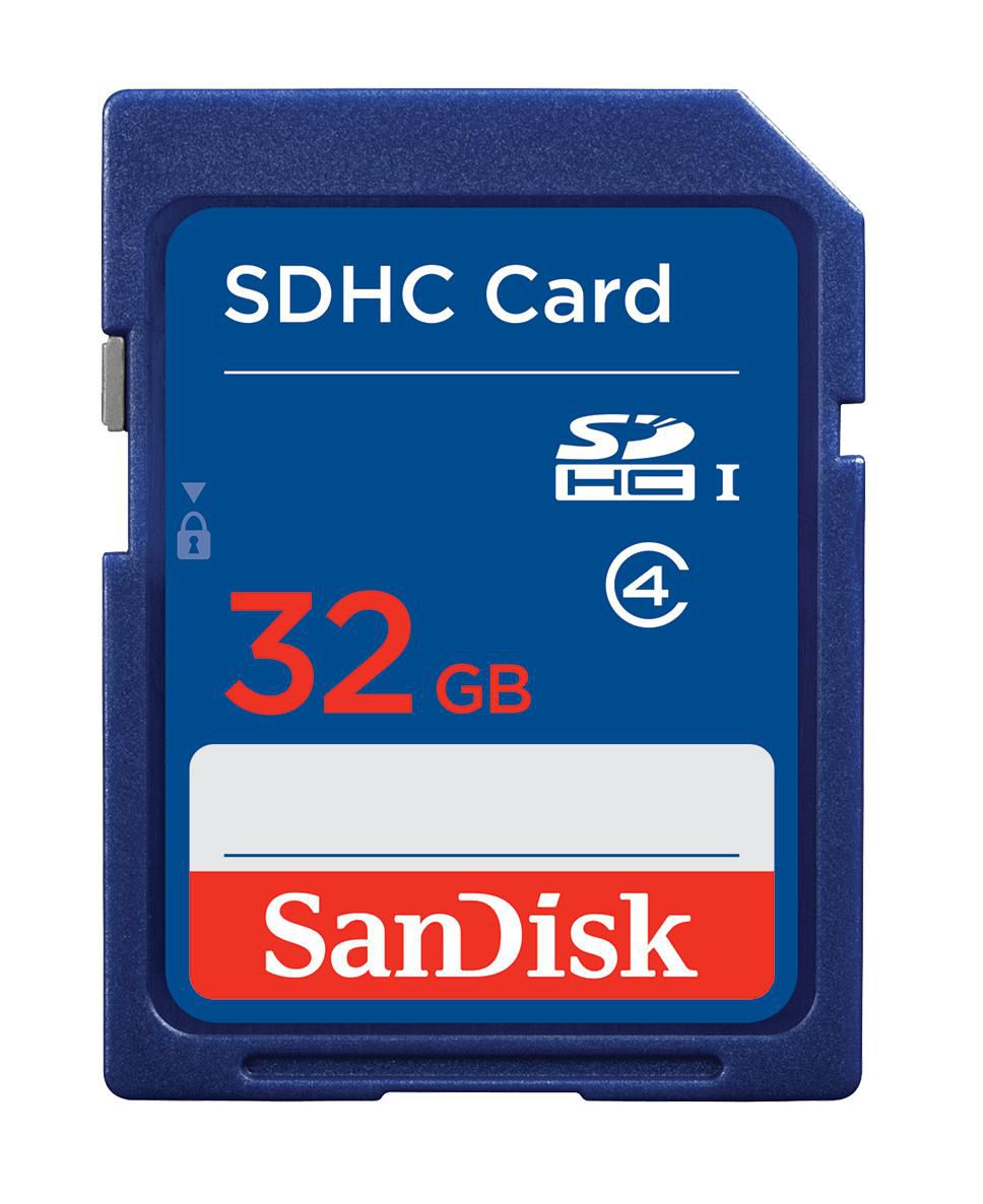 313694 - SANDISK Geheugenkaart SDHC 32GB New 1 Pak