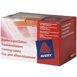 3435 - Avery Frankeer Etiket 135x38mm 1.000st Wit