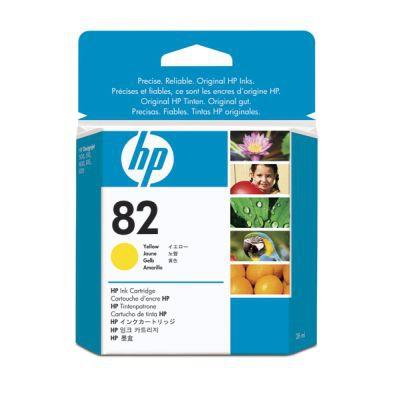 HP Inkt Cartridge 82 Yellow 28ml