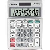 MS-88ECO - CASIO Bureau Calculator MS-88ECO 8-Cijfers Grijs