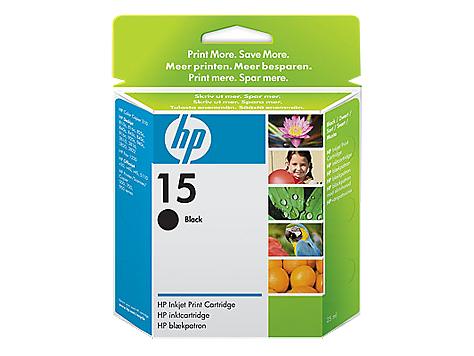 HP Inkt Cartridge 15 Black 25ml