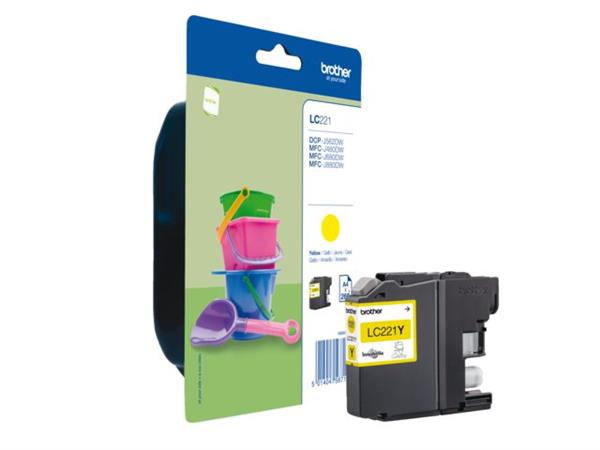 Brother Inkt Cartridge Yellow 1st