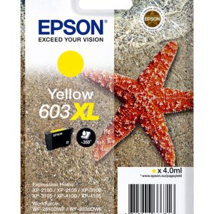 Epson singlepack yellow 603xl ink