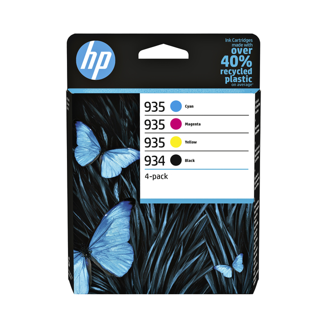 HP 934 Black 935 CMY Ink Cartridge 4-Pack