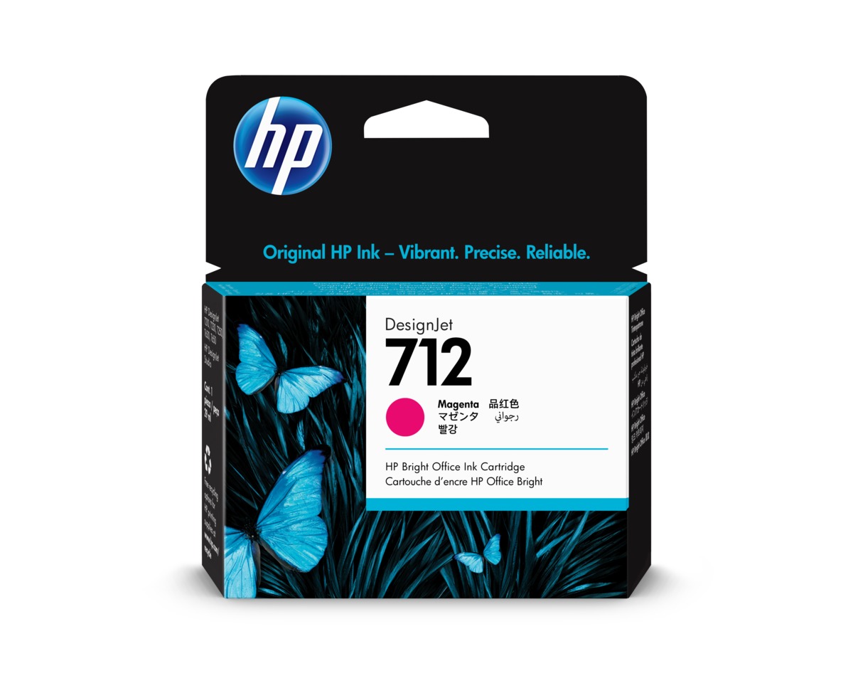 HP Inkt Cartridge 712 Magenta 29ml 1st