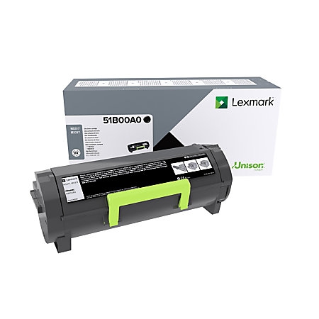 LEXMARK Toner Cartridge Black 2.500vel 1st