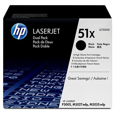 HP Toner Cartridge 51X Black 13.000vel