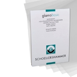 S870444 - SCHOELLERSHAMMER Tekenpapier Glama Basic A4 92g/m² Transparant 1pak