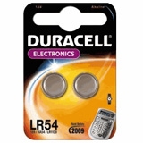 LR54 - DURACELL Knoopcelbatterij Eenmalig Gebruik Electronics LR54 1.5V Alkaline