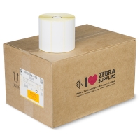 ZEBRA Label Papier Thermo Top Mat Z-Select 2000D 102x38mm 1.790st Wit Rol 25mm Kern Doos van 12 Roll