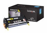LEXMARK Toner Cartridge Yellow 4.000vel 1 Pack