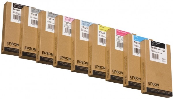 Epson t612800 mat zwart