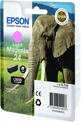 EPSON Inkt Cartridge 24 Light Magenta 5,1ml 1st