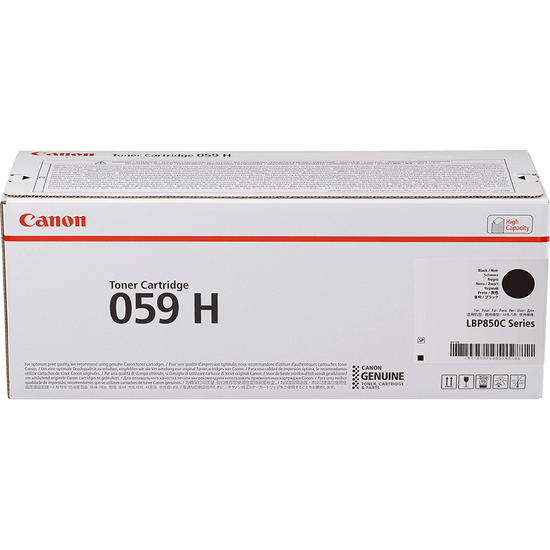 Canon cartridge 059 h bk toner