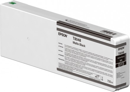 Epson singlepack matte black t804800 ultrachrome hdx/hd 700ml