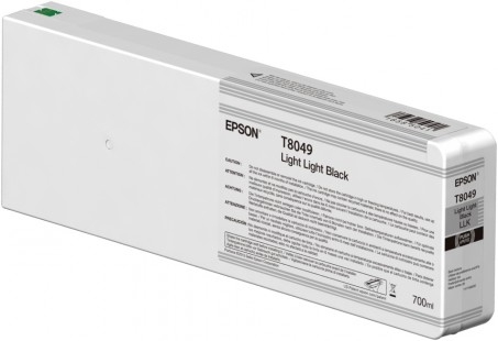 Epson singlepack light light black t804900 ultrachrome hdx/hd 700ml