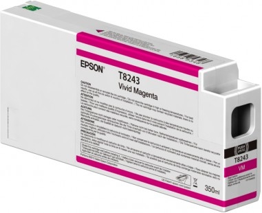 Epson singlepack vivid magenta t824300 ultrachrome hdx/hd 350ml