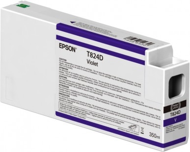 Epson singlepack violet t824d00 ultrachrome hdx 350ml