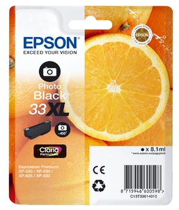 Epson 33XL foto zwart