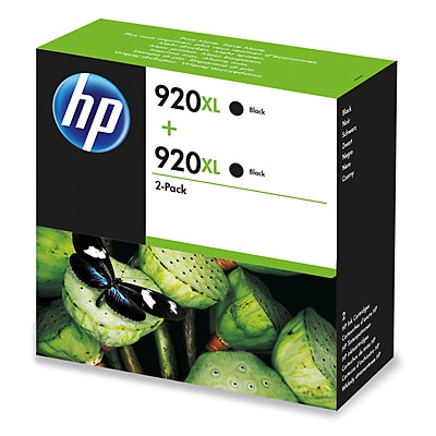 HP 920XL 2-pack zwart