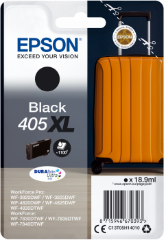 EPSON Singlepack Black 405XL DURABrite Ultra Ink