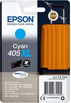 EPSON Singlepack Cyan 405XL DURABrite Ultra Ink