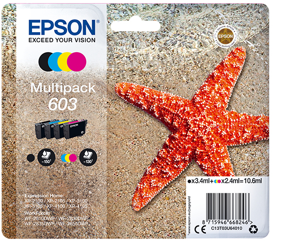 EPSON Multipack 4-colours 603 Ink