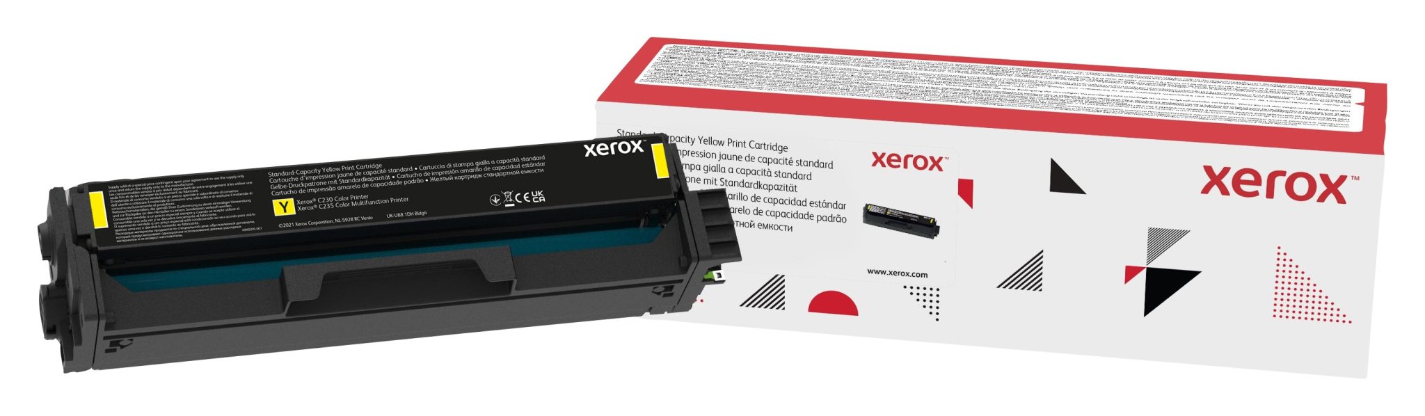 XEROX C230/C235 Yellow Standard Capacity Toner Cartridge 1500 pages