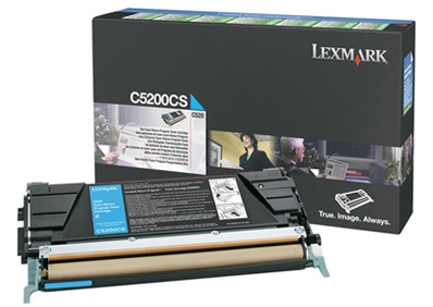 LEXMARK Toner Cartridge Cyaan 1.500vel 1 Pack