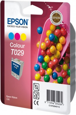 EPSON Inkt Cartridge T029 3Color 37ml 1st