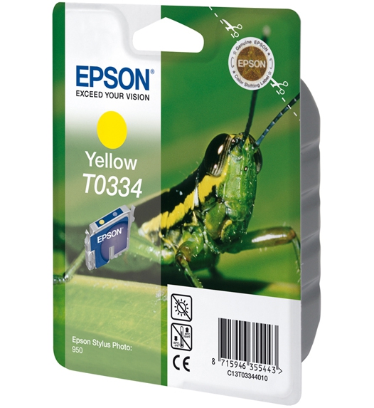 C13T03344010 - EPSON T033 Yellow 17ml