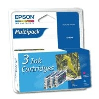 Epson Inkt Cartridge T048C Black & Magenta & Cyaan 39ml