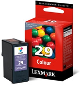 Lexmark Inkt Cartridge 29 Yellow & Magenta & Cyaan 150vel