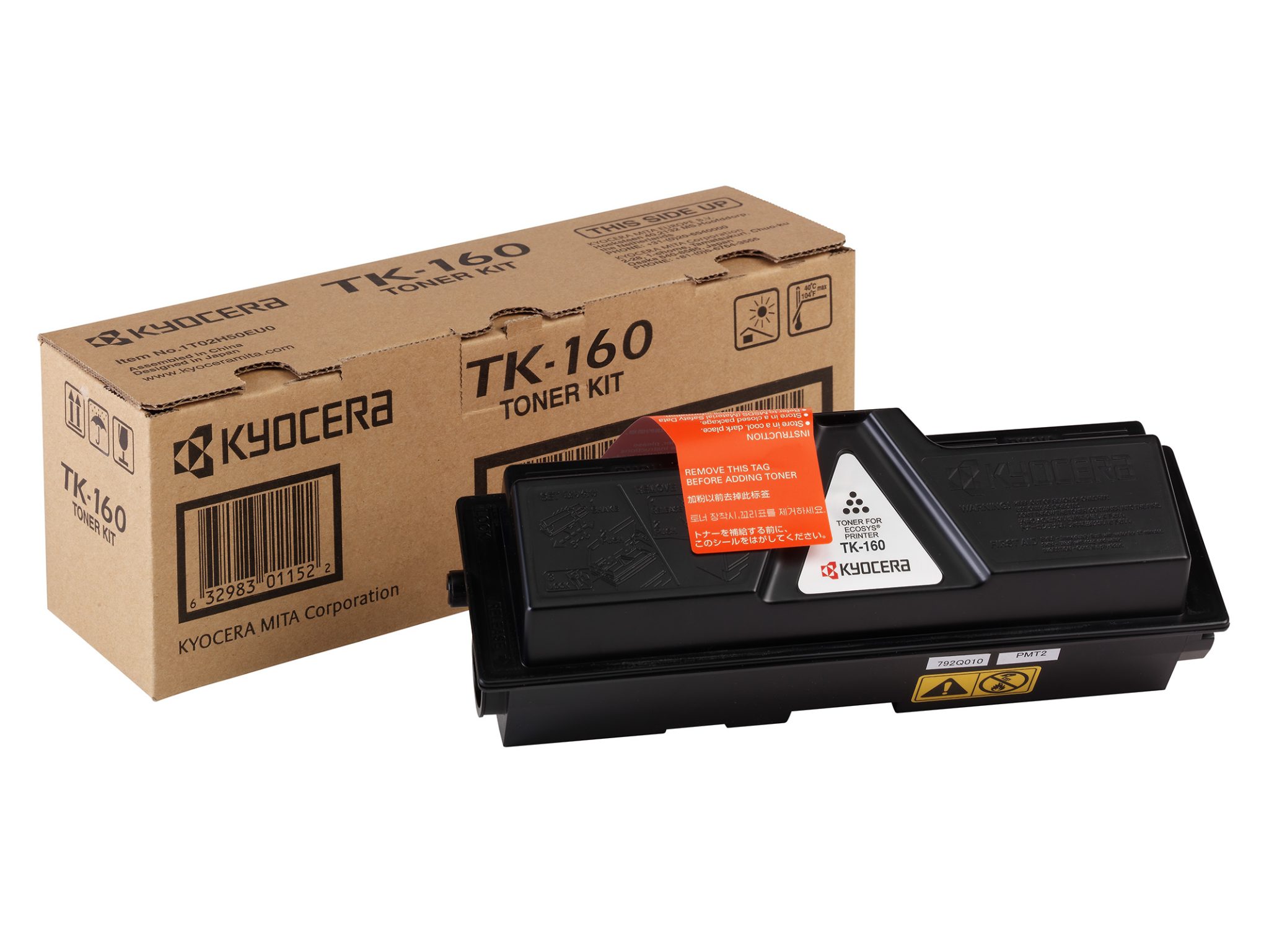Kyocera Toner Cartridge TK-160 Black 2.500vel 1st