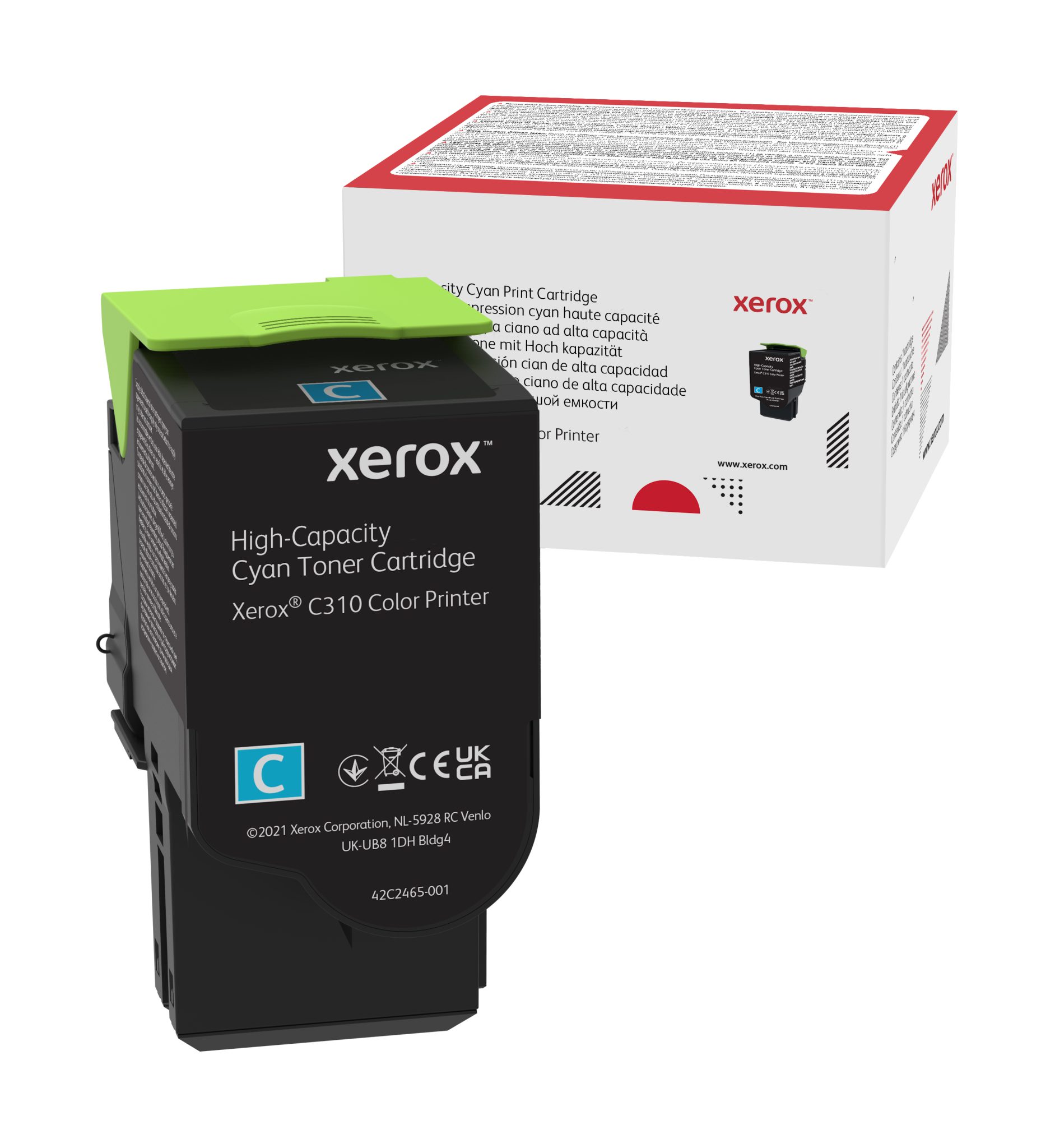 XEROX C310/C315 Cyan High Capacity Toner Cartridge 5500 pages