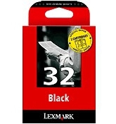 Lexmark Inkt Cartridge 32 Black 31,2ml