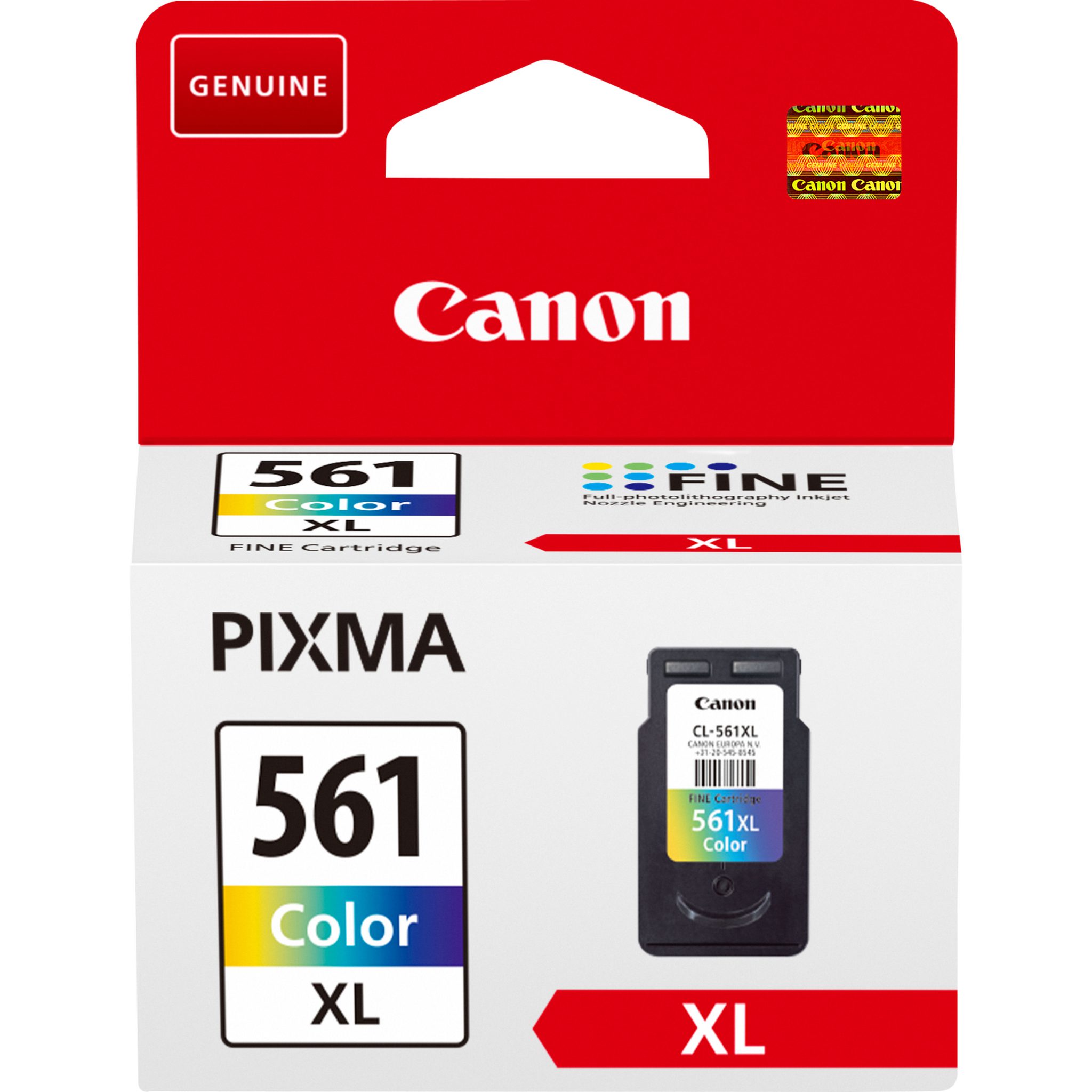 INKCARTRIDGE QUANTORE CANON CL561XL KLEUR