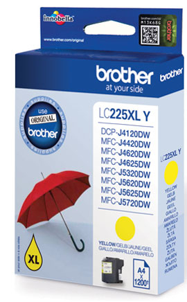 INKCARTRIDGE QUANTORE BRO LC225XL GEEL