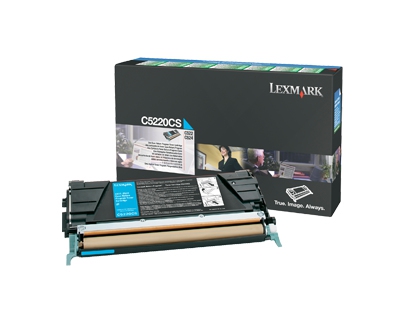 LEXMARK Toner Cartridge Cyaan 3.000vel 1 Pack