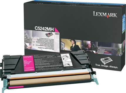 C5242MH - LEXMARK Toner Cartridge Magenta 5.000vel 1st