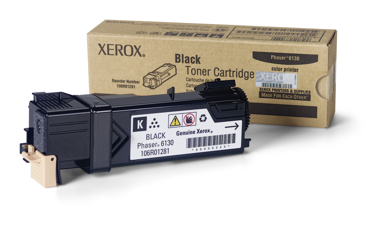 Xerox Toner Cartridge Black 2.500vel 1 Pack