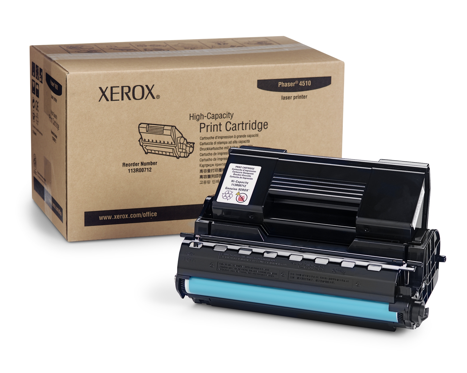 113R00712 - Xerox Toner Cartridge Black 18.000vel 1st