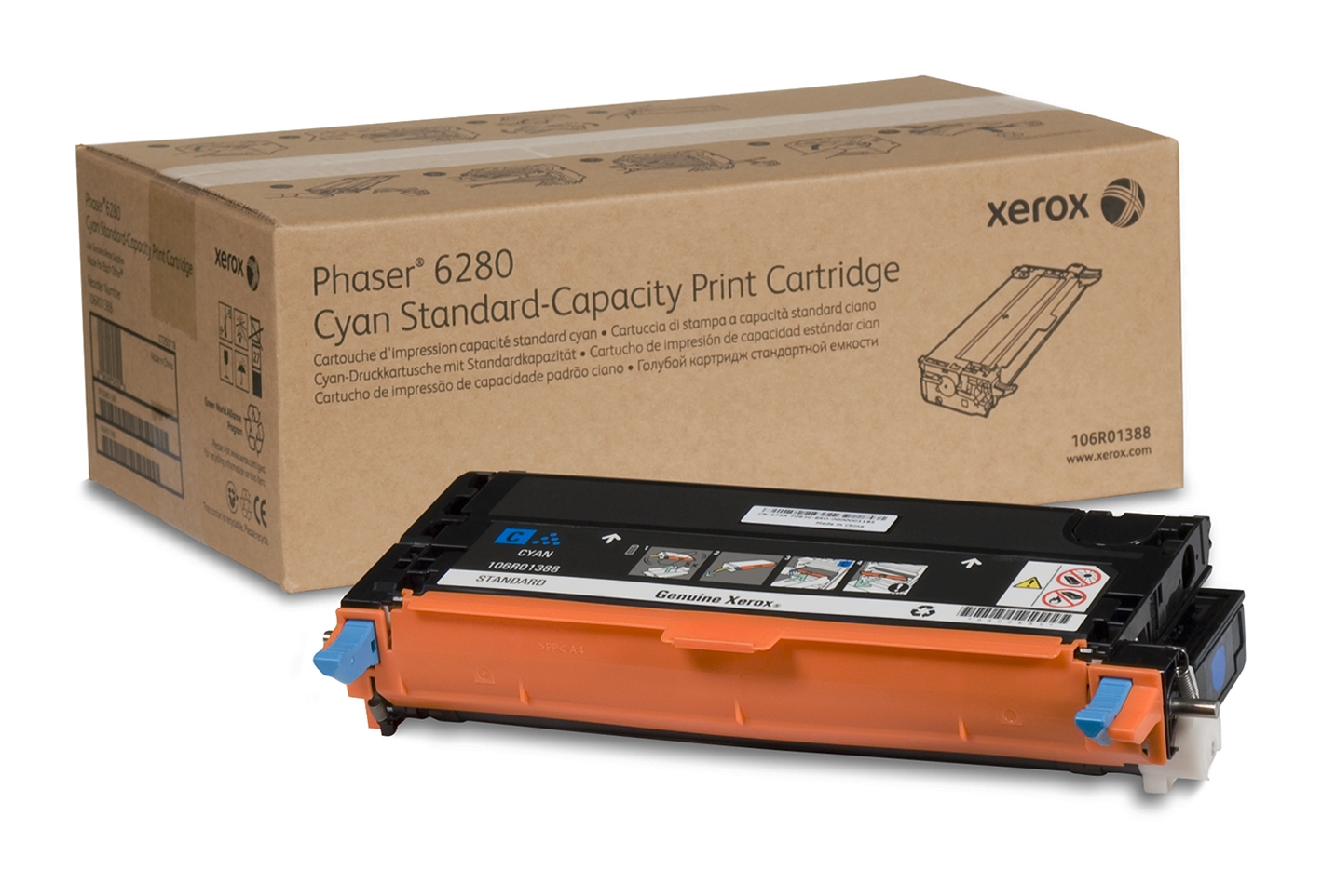 Xerox Toner Cartridge Cyaan 2.200vel 1 Pack