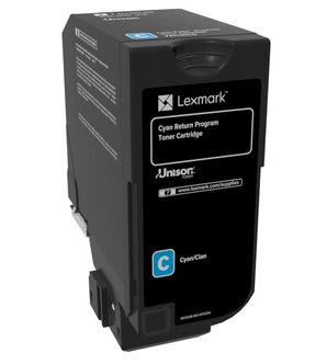 84C2HC0 - LEXMARK Toner Cartridge Cyaan 16.000vel 1st